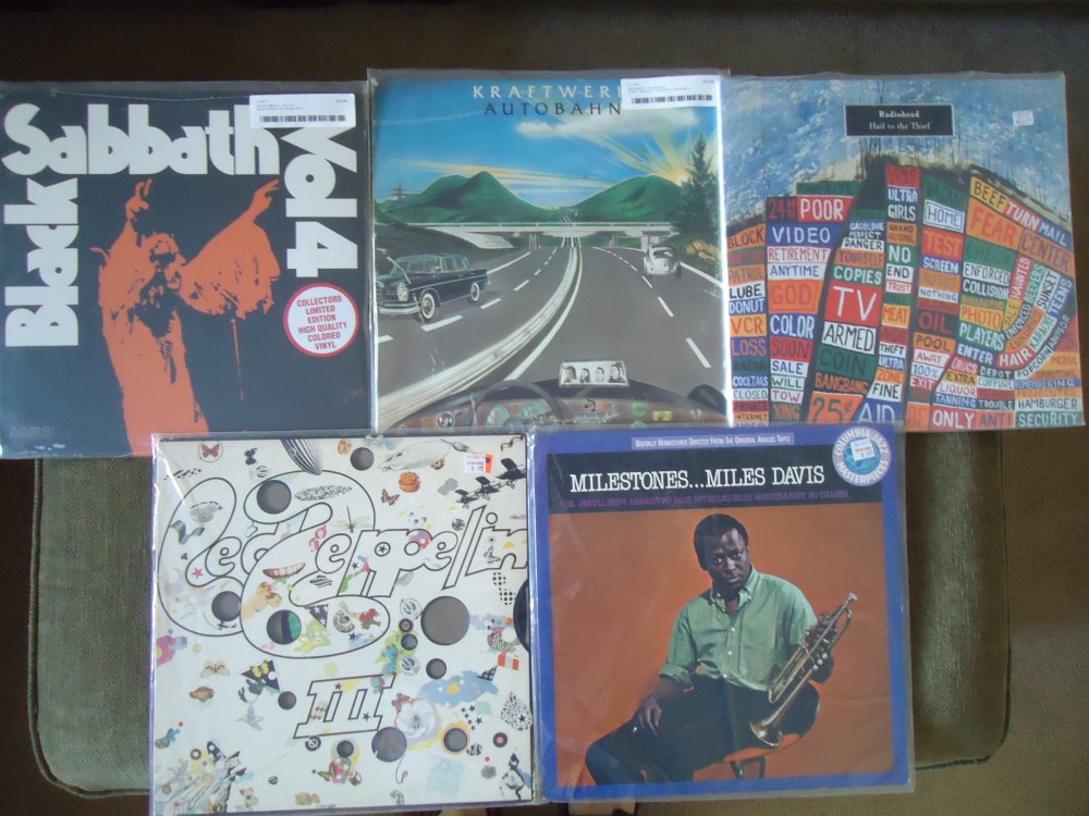 My vinyl haul on July 3rd