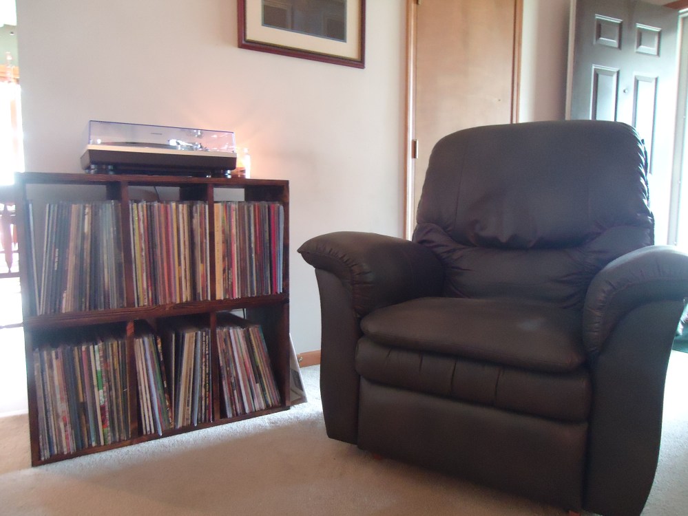 My vinyl nook